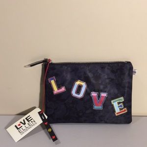 Love Ellen Degeneres Cosmetic Bag Storage Pouch NWT